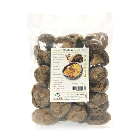 Organic Dried Shiitake Mushroom