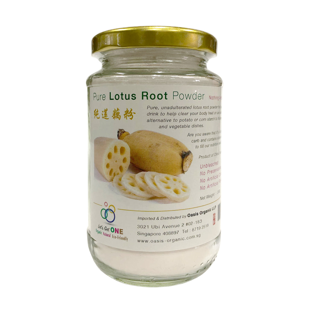 Lotus Root Powder Oasis Organic LLP