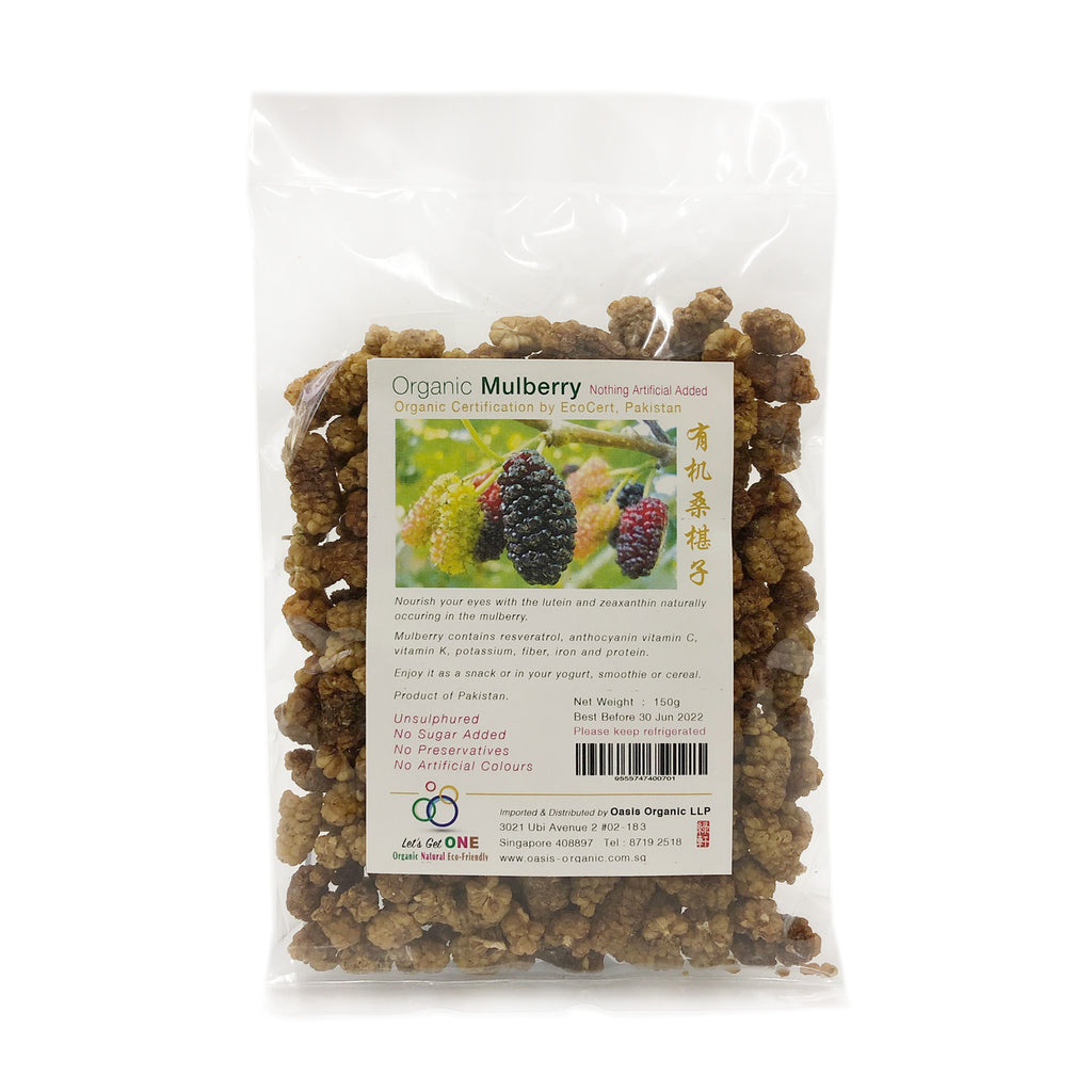 Fruit Organic Dried Mulberry Oasis Organic LLP